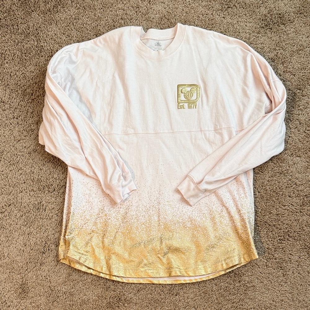Disney World Pink and Gold Spirit Jersey